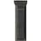 Ekena Millwork 2 1/4"W x 5"D x 7"H Hamilton Traditional Wood Vintage Decor Bracket, Black BKTWD02X05X07HABL - alternate 2